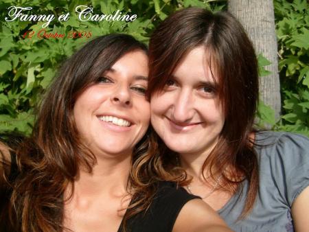 Fanny et Caroline , une amie.