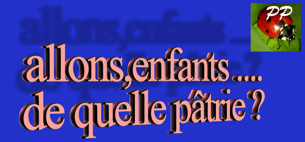 la Marseillaise...