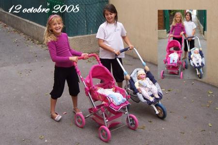 sortie des poussettes...