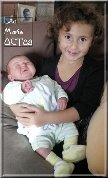 la fiert&eacute; d'une grande soeur( L&eacute;a et Marie)