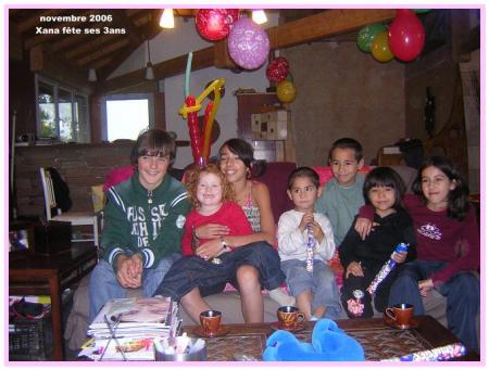    chez RAYMOND  ( XANA f&ecirc;te ses 3 ans )