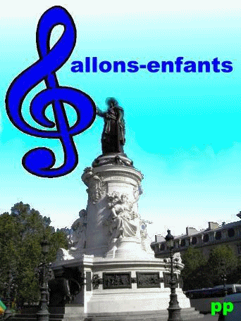 allons enfants de la p&acirc;trie...