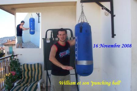 athl&egrave;te William ,chez lui...