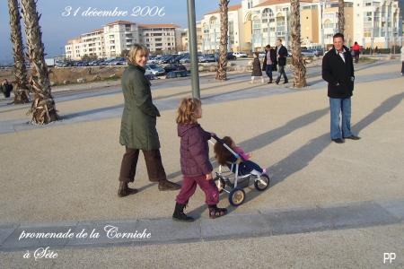 promenade de la CORNICHE   &agrave; SETE