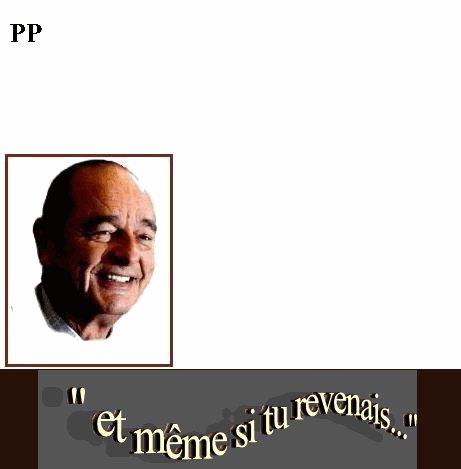  COMME DANS LA CHANSON DE CLOCLO