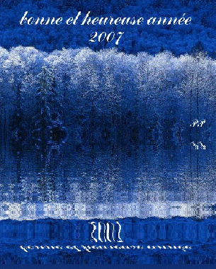 bonne et heureuse ann&eacute;e 2007