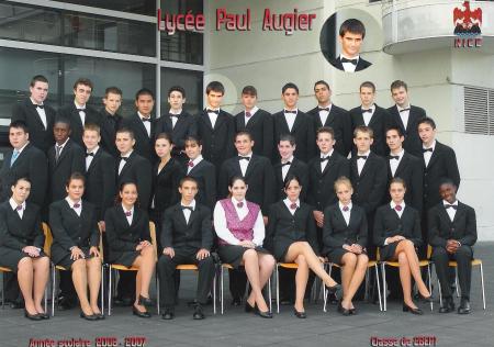  lyc&eacute;e hotelier de Nice  (photo de classe de Yann)