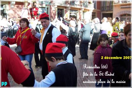 Fête de la Saint André à Rivesaltes (66)